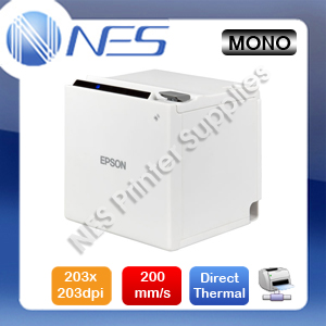 Epson TM-M30 Direct Thermal Ethernet POS Receipt Printer (WHITE) P/N:C31CE95221